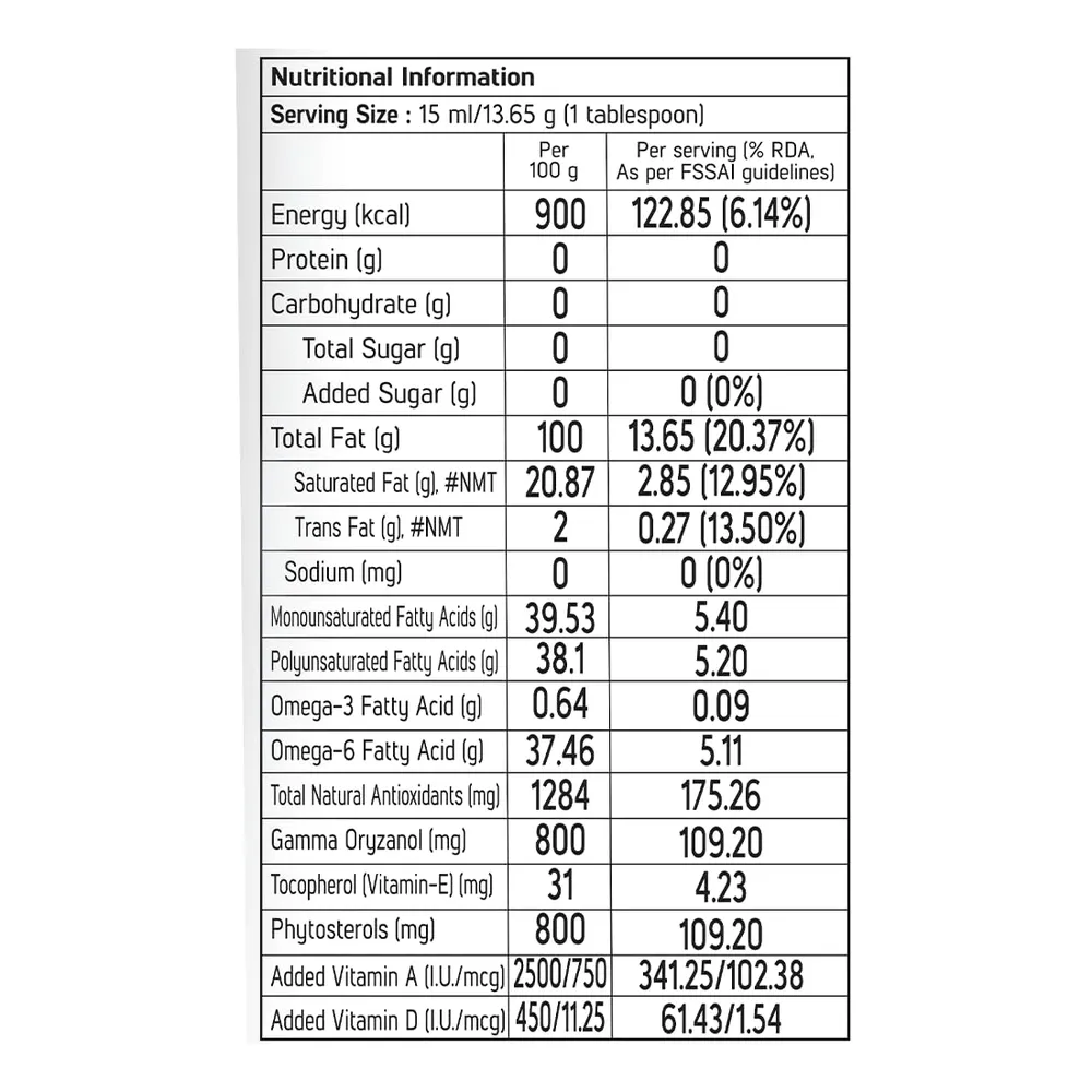 Fortune Xpert Pro Immunity Oil 850g pouch | Blend of Rice Bran Oil & Refined Sunflower Oil |Oil to Boost Immunity