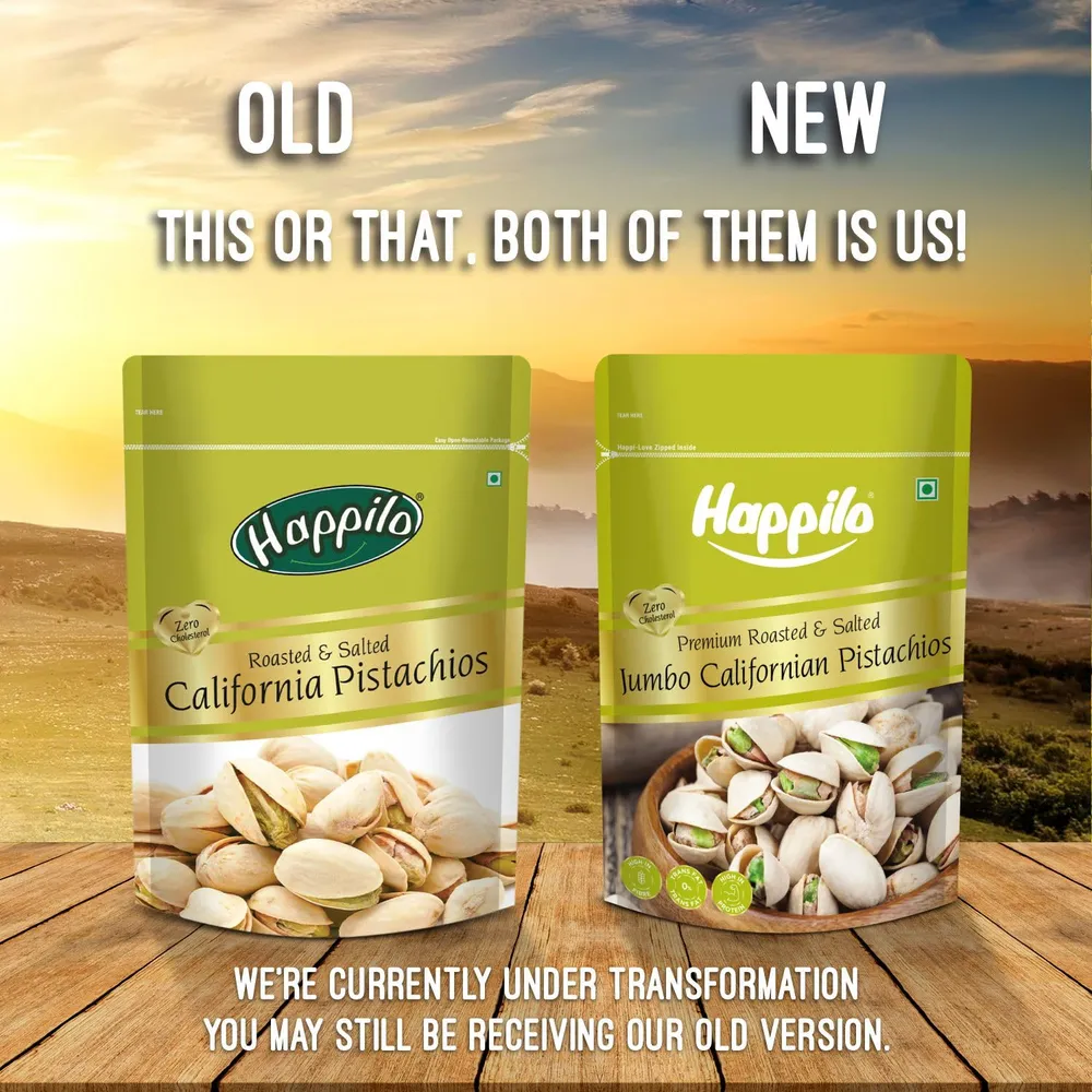 Happilo Premium California Roasted & Salted Pistachios 200g | Healthy Snacks, Dry Fruits, Pista | Tasty & Healthy | High in Protein & Dietary Fiber | Low Calorie Nuts
