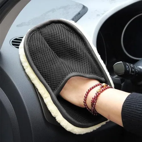 Verivue Mirrors 7 PCS Car Cleaning Kit with 3-in-1 Mini Vacuum Cleaner, Microfiber Cloth,Big Duster,Car Cleaning Sprey,Wheel Brush,AC Vent Brush&Interior Dust Brush,for velar,Truck