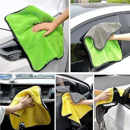 Verivue Mirrors 7 PCS Car Cleaning Kit with 3-in-1 Mini Vacuum Cleaner, Microfiber Cloth,Big Duster,Car Cleaning Sprey,Wheel Brush,AC Vent Brush&Interior Dust Brush,for velar,Truck