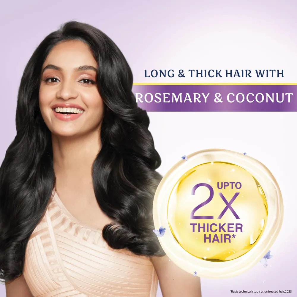 Parachute Advansed Rosemary-enriched Coconut Hair Oil| Rosemary Hair Oil| Superfoods Magic| Long & Thick Hair|300 Ml