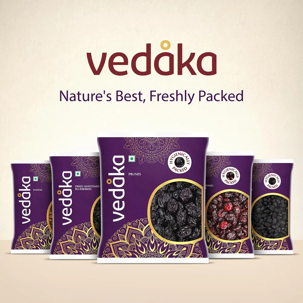 Amazon Brand - Vedaka Dried Apricots | 500 g | Premium Khumani/Jardalu | Boosts Immunity | Soft and Chewy Dehydrated Fruits | No Added Preservatives