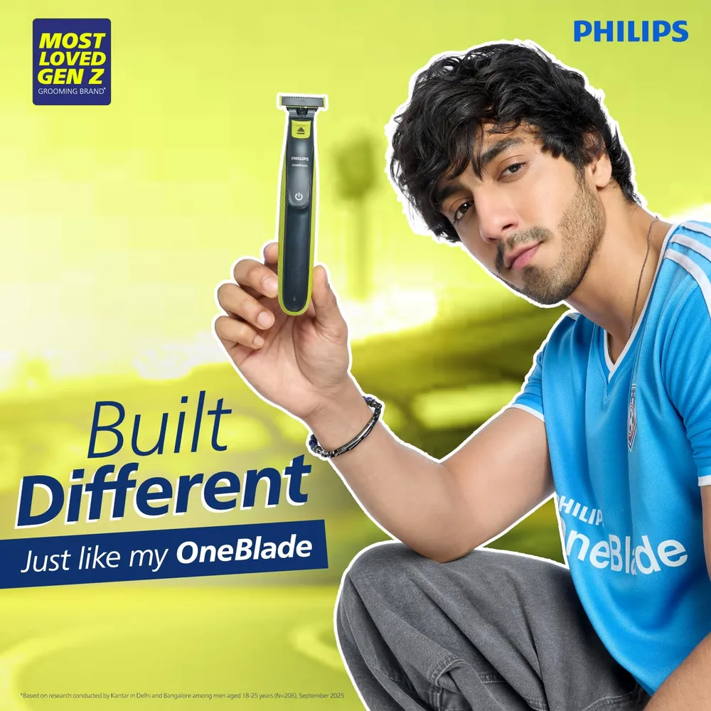 Philips OneBlade Turbo2X Hybrid Trim, Edge, Shave | Perfected for Skin Comfort | Trimmer Men Beard | Suits all skin types & beard thickness, Wet & Dry Use | Electric Trimmer for Men | QP2724/10