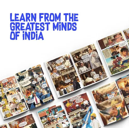 Icons of india - 6 comic book set (English)
