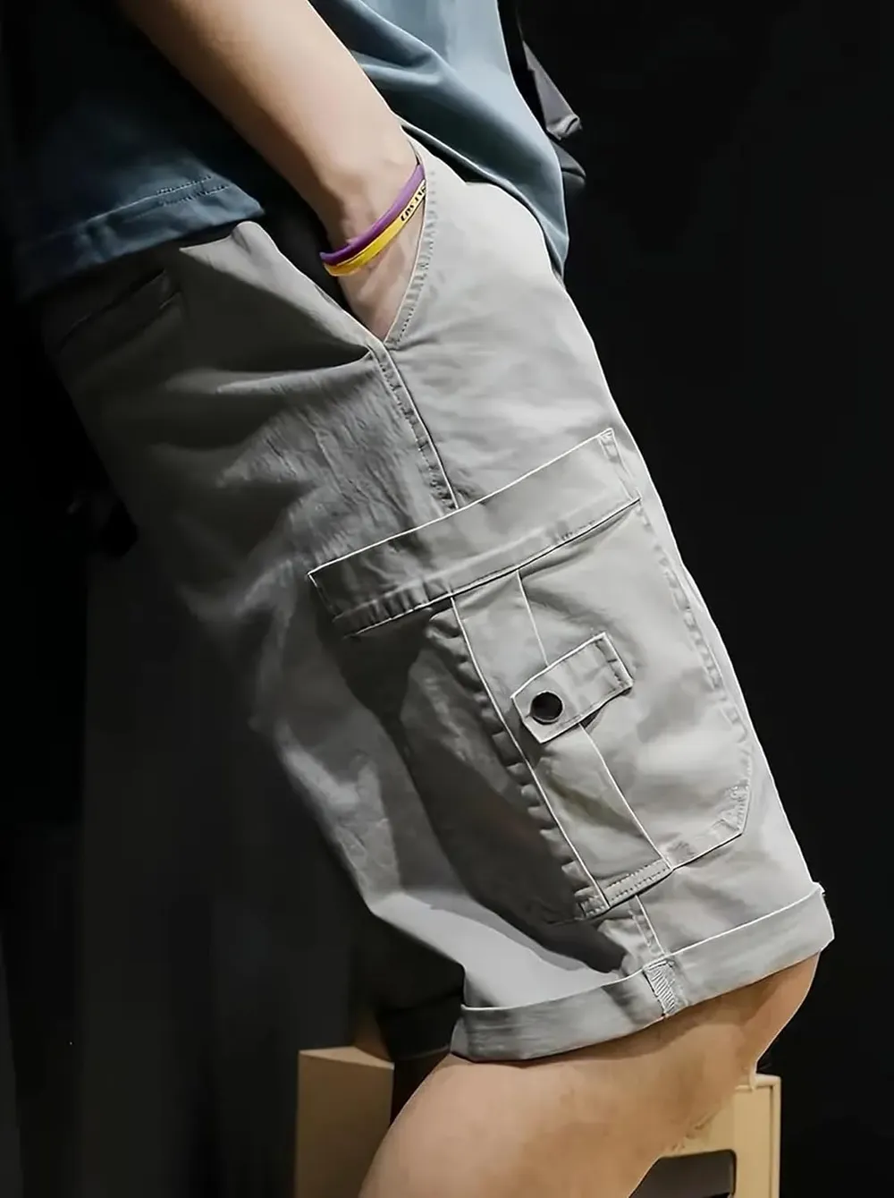 Lymio Men Shorts || Cotton Short for Men || with Pocket Style (Shorts-09-12)