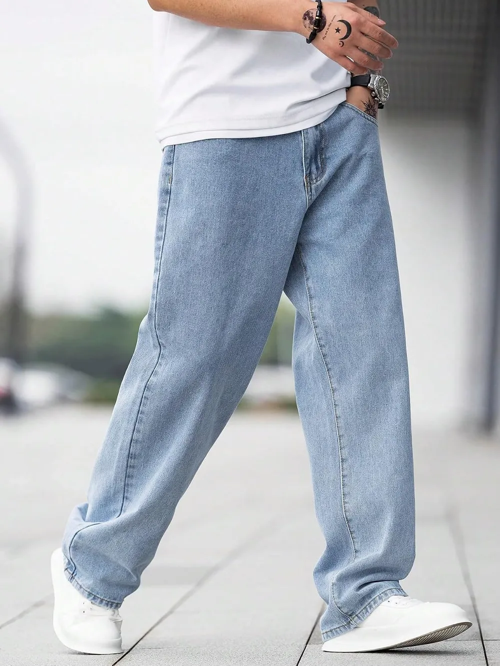 KOTTY Mens Regular Fit|Classic Design with Stylish Look |Day Comfort|Mide Rise Strachable Jeans