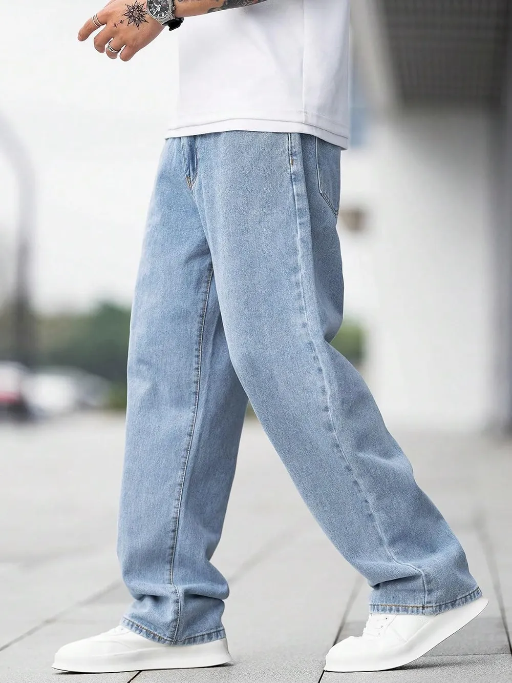 KOTTY Mens Regular Fit|Classic Design with Stylish Look |Day Comfort|Mide Rise Strachable Jeans