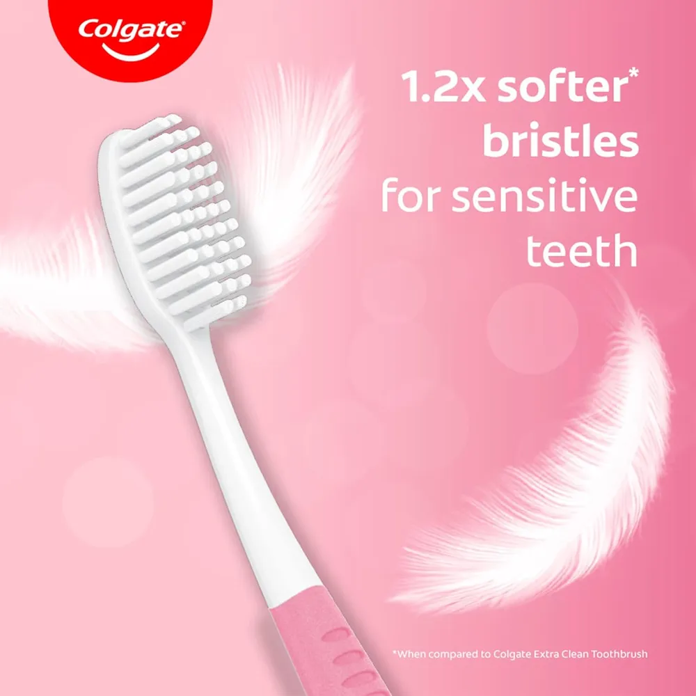 Colgate Sensitive Care Toothbrush Set of 5 | Ultra Soft for Sensitive Teeth