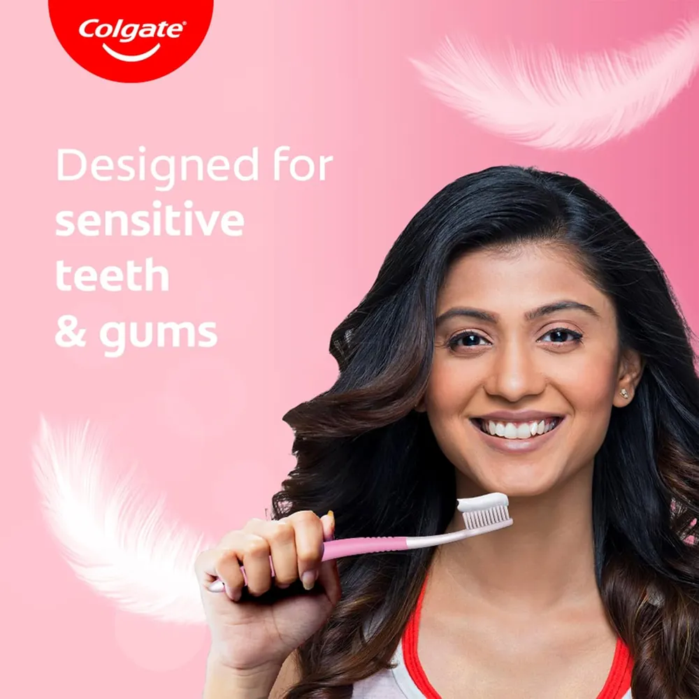 Colgate Sensitive Care Toothbrush Set of 5 | Ultra Soft for Sensitive Teeth